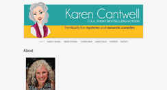 Desktop Screenshot of karencantwell.com